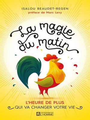 cover image of La magie du matin